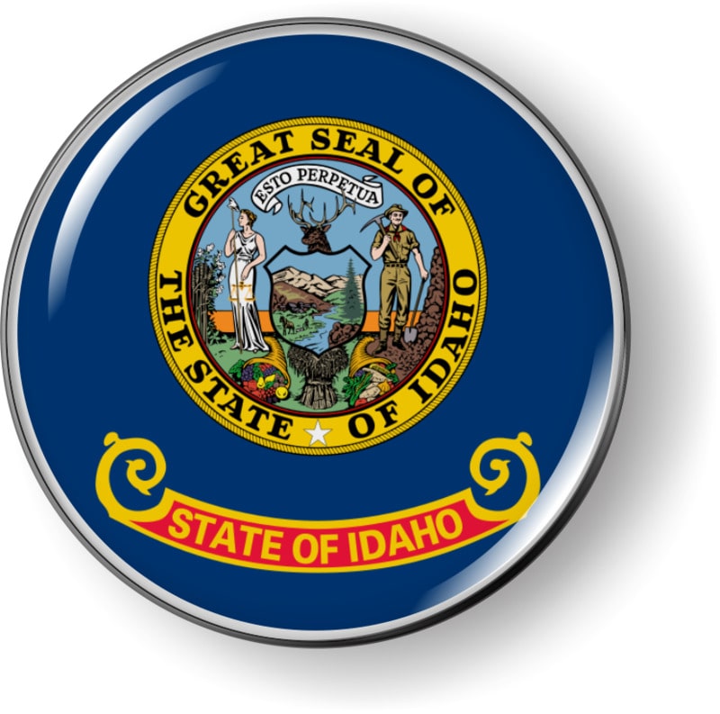 Idaho - State Flag Emblem